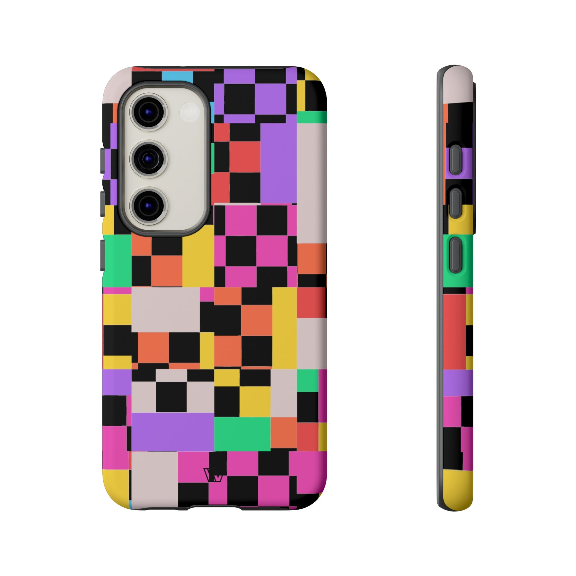 MASHED UP CHECKERBOARD | Tough Phone Case - Trovvve