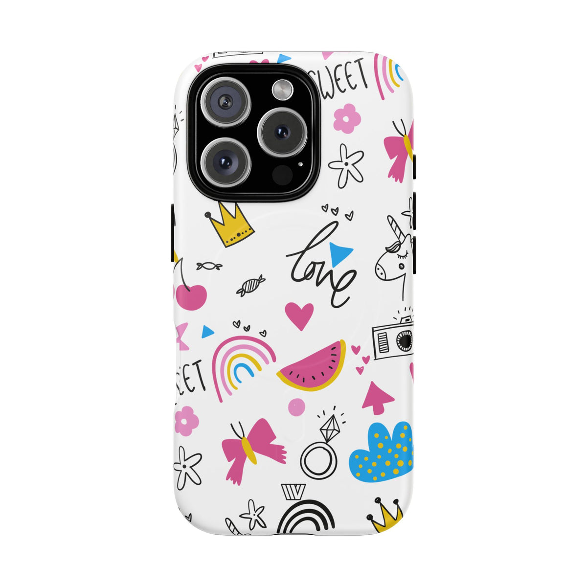 Sweet Love MagSafe Tough iPhone Case – iPhone 16 Pro, Matte