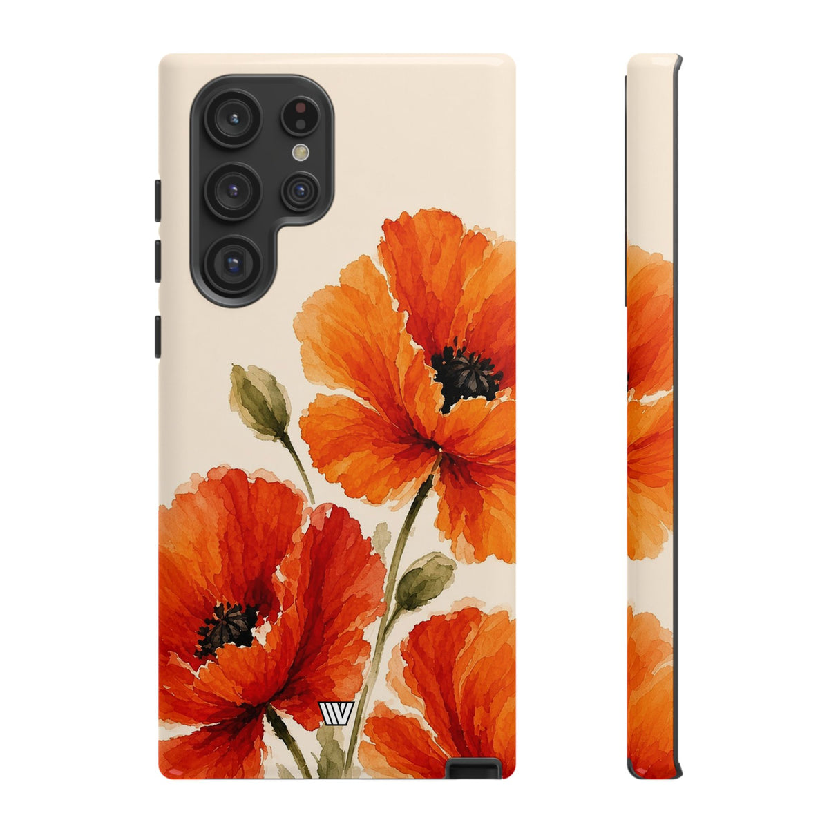 WILD POPPIES | Tough Phone Case