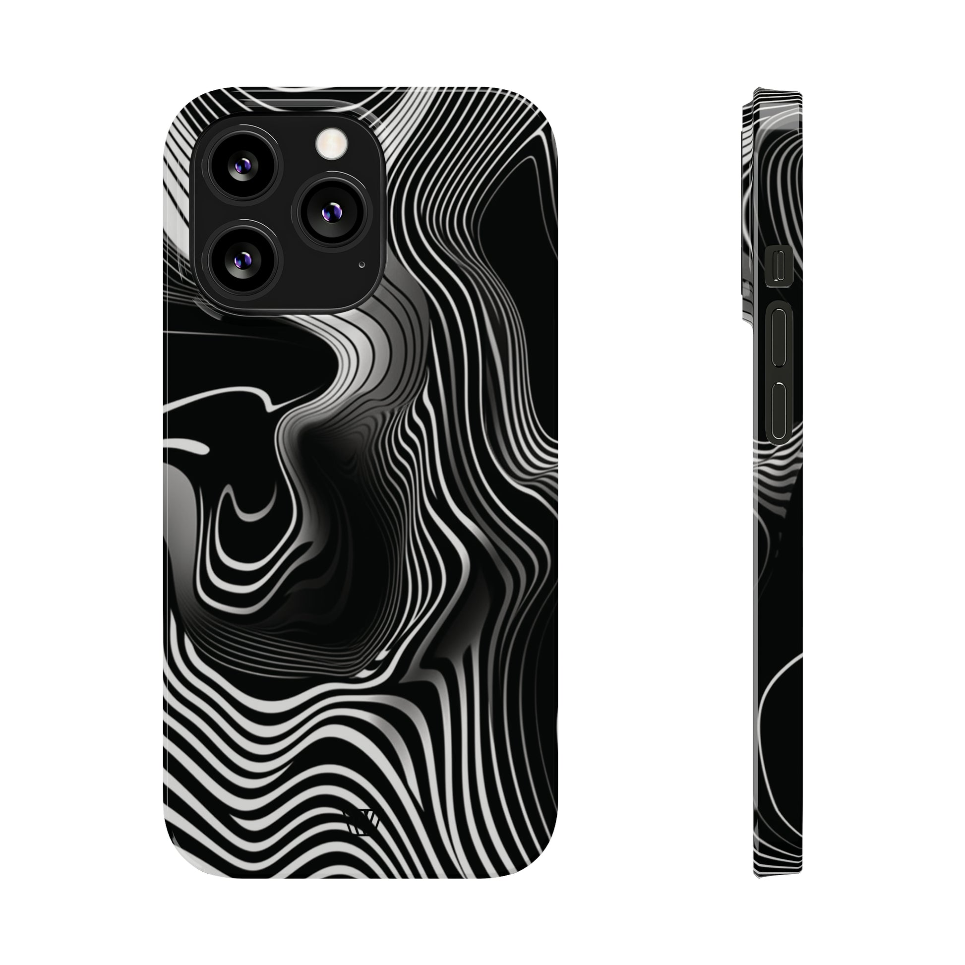 ABSTRACT ZEBRA STRIPES | Slim iPhone Case - Trovvve