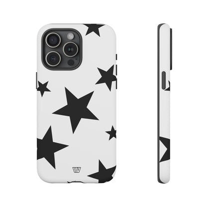 ALL WHITE BOLD STARS | Tough Phone Case