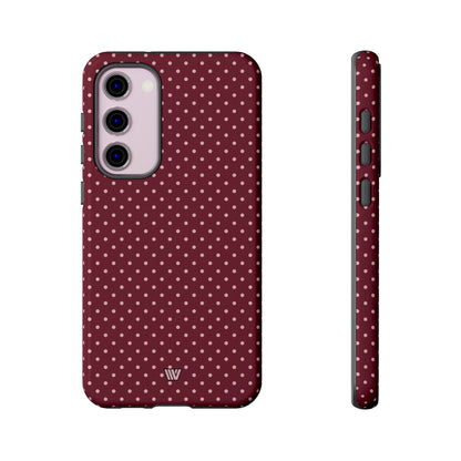 CLARET DOT | Tough Phone Case