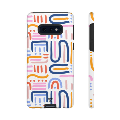 MEMPHIS BOLD LINES | Tough Phone Case - Trovvve