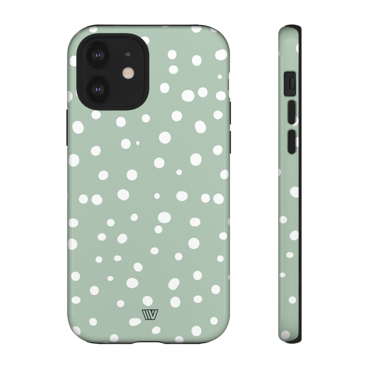 PASTEL GREEN DOTS | Tough Phone Case - Trovvve