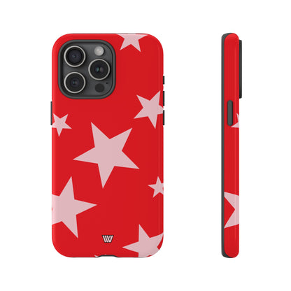 RED BOLD STARS | Tough Phone Case