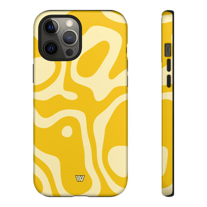 YELLOW SWIRL | Tough Phone Case