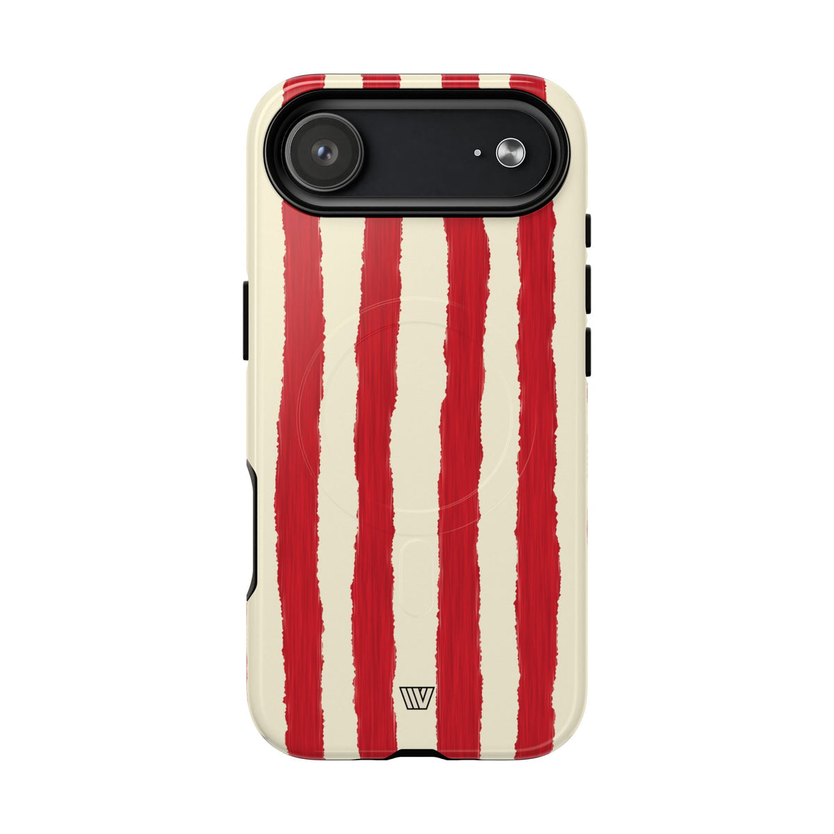 CANDY CANE STRIPE | MagSafe Tough iPhone Case