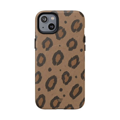 MOCHA LEOPARD | MagSafe Tough iPhone Case