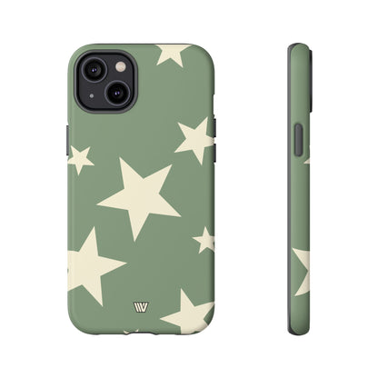 SAGE BOLD STARS | Tough Phone Case