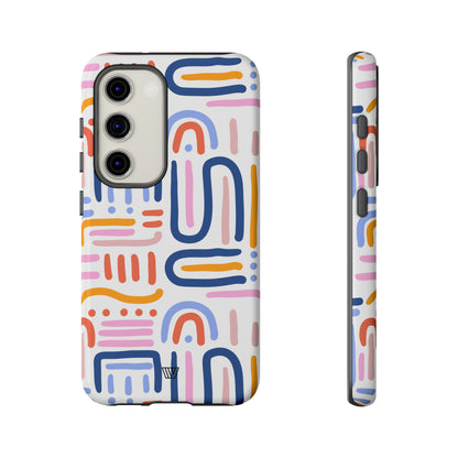 MEMPHIS BOLD LINES | Tough Phone Case - Trovvve