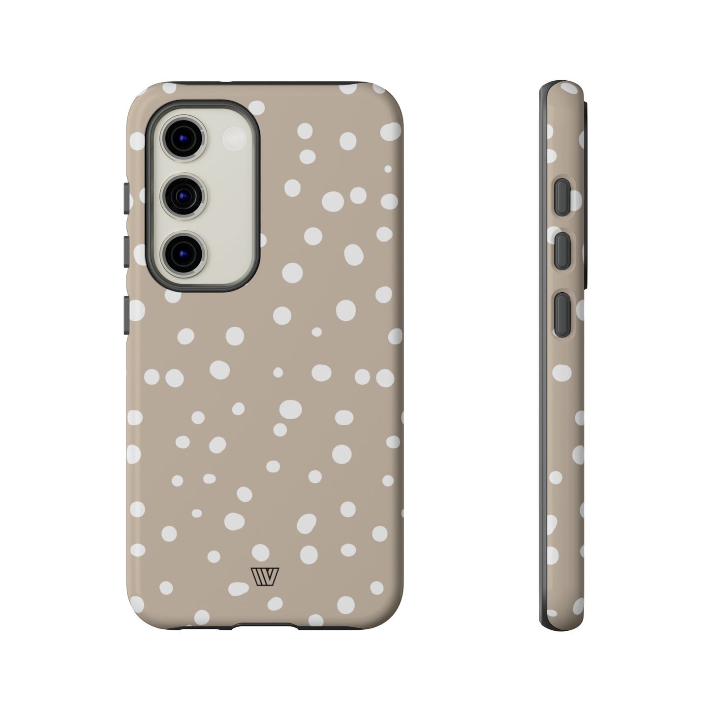 BEIGE DOTS | Tough Phone Case - Trovvve