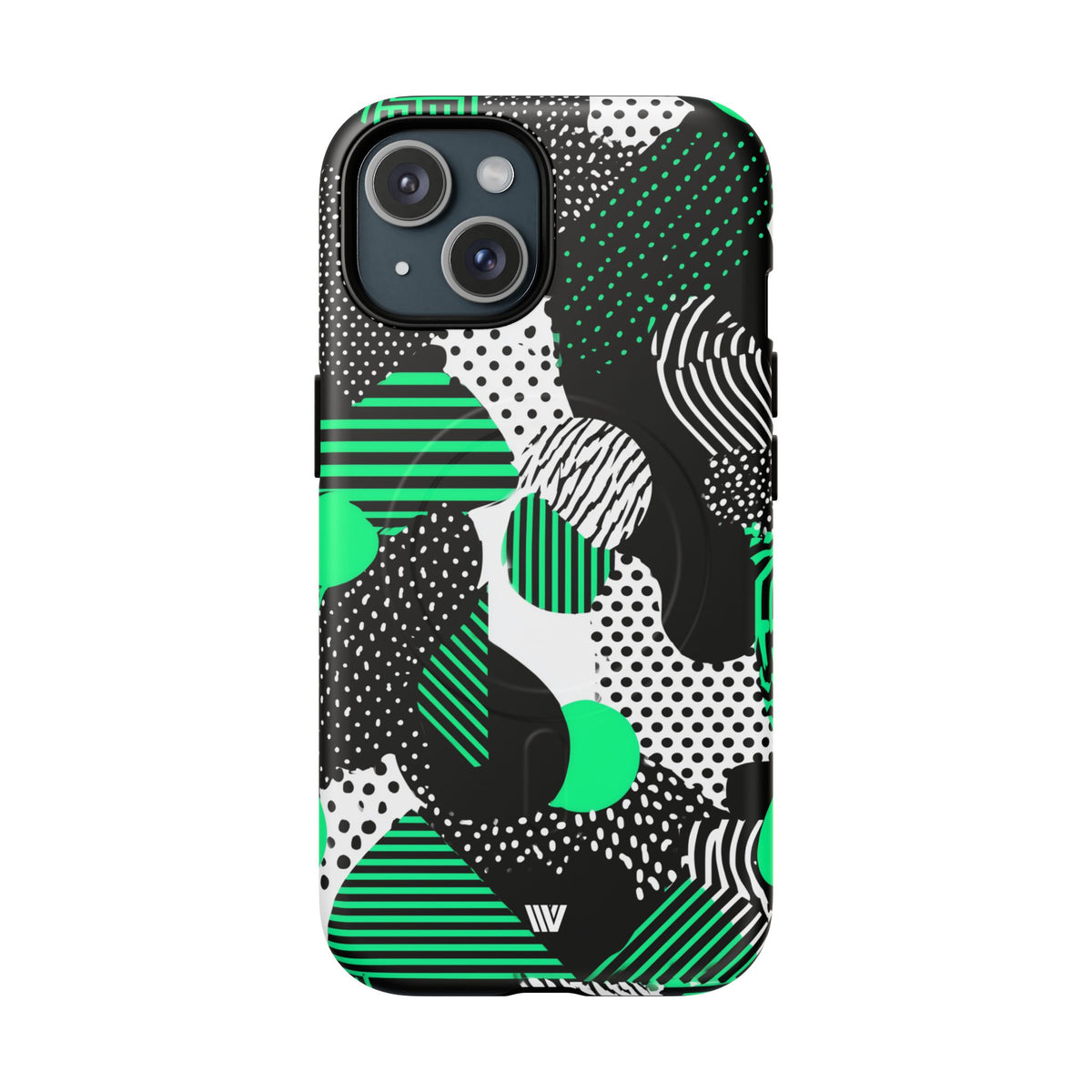 Pattern Clash MagSafe Tough iPhone Case – iPhone 15, Matte