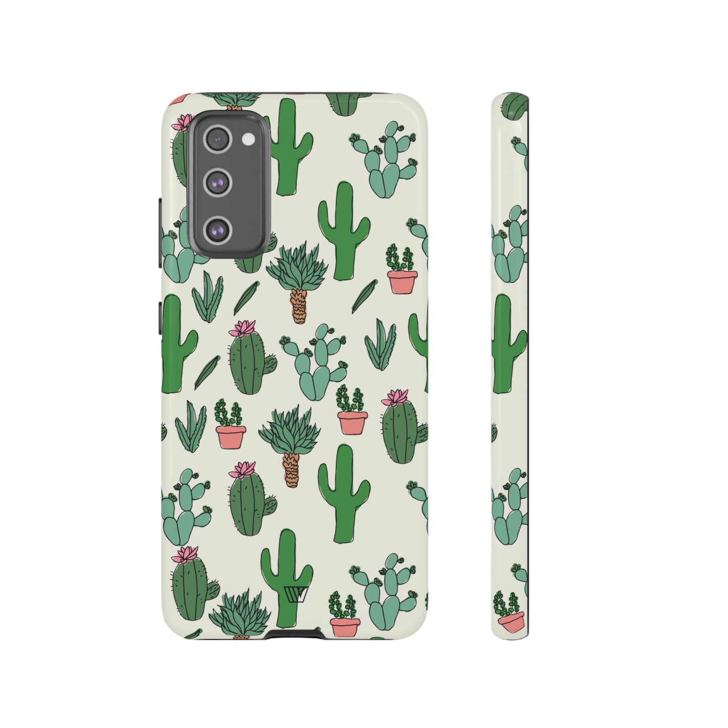 CACTUS DOODLES | Tough Phone Case - Trovvve