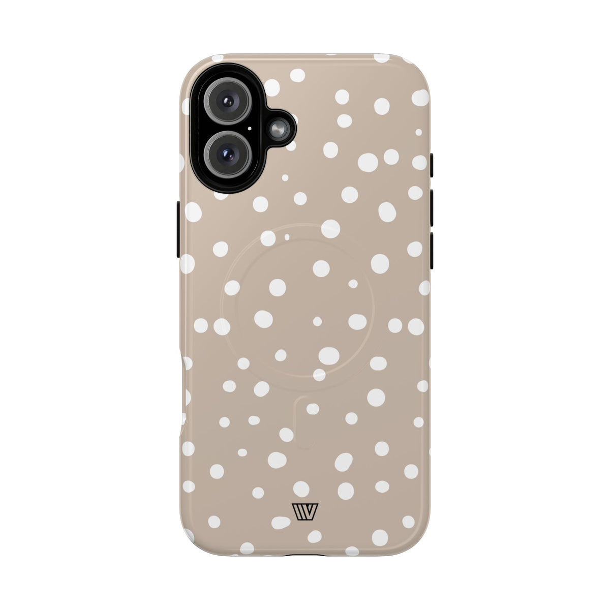 BEIGE DOTS | MagSafe Tough iPhone Case