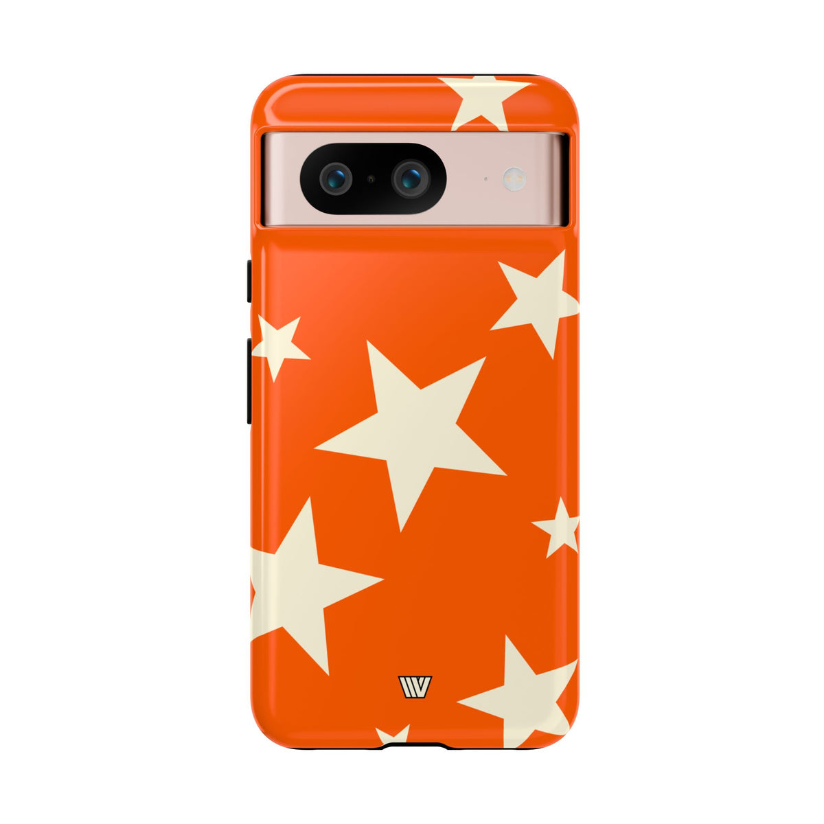 ORANGE BOLD STARS | Tough Phone Case