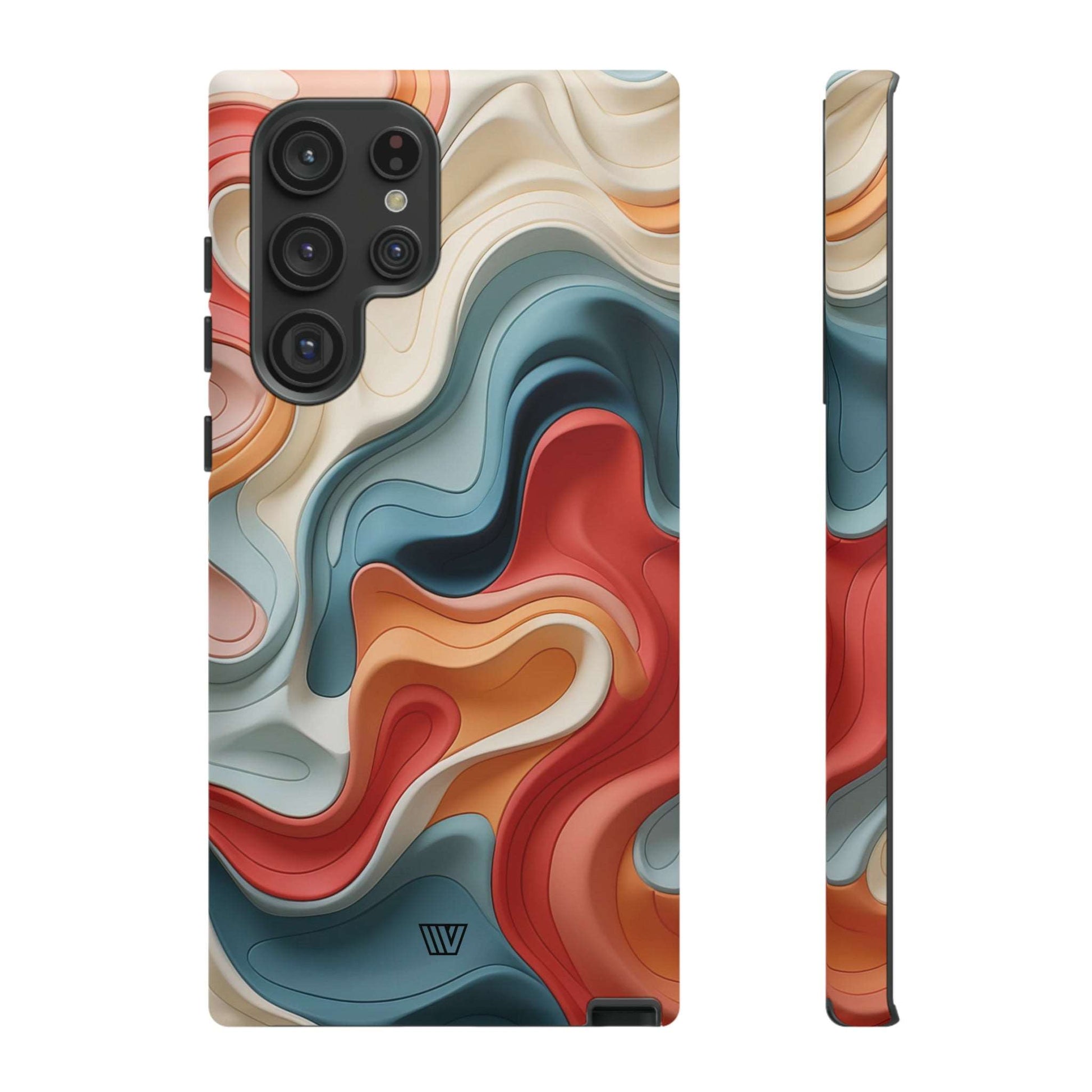 3D COLORFUL CLAY | Tough Phone Case - Trovvve