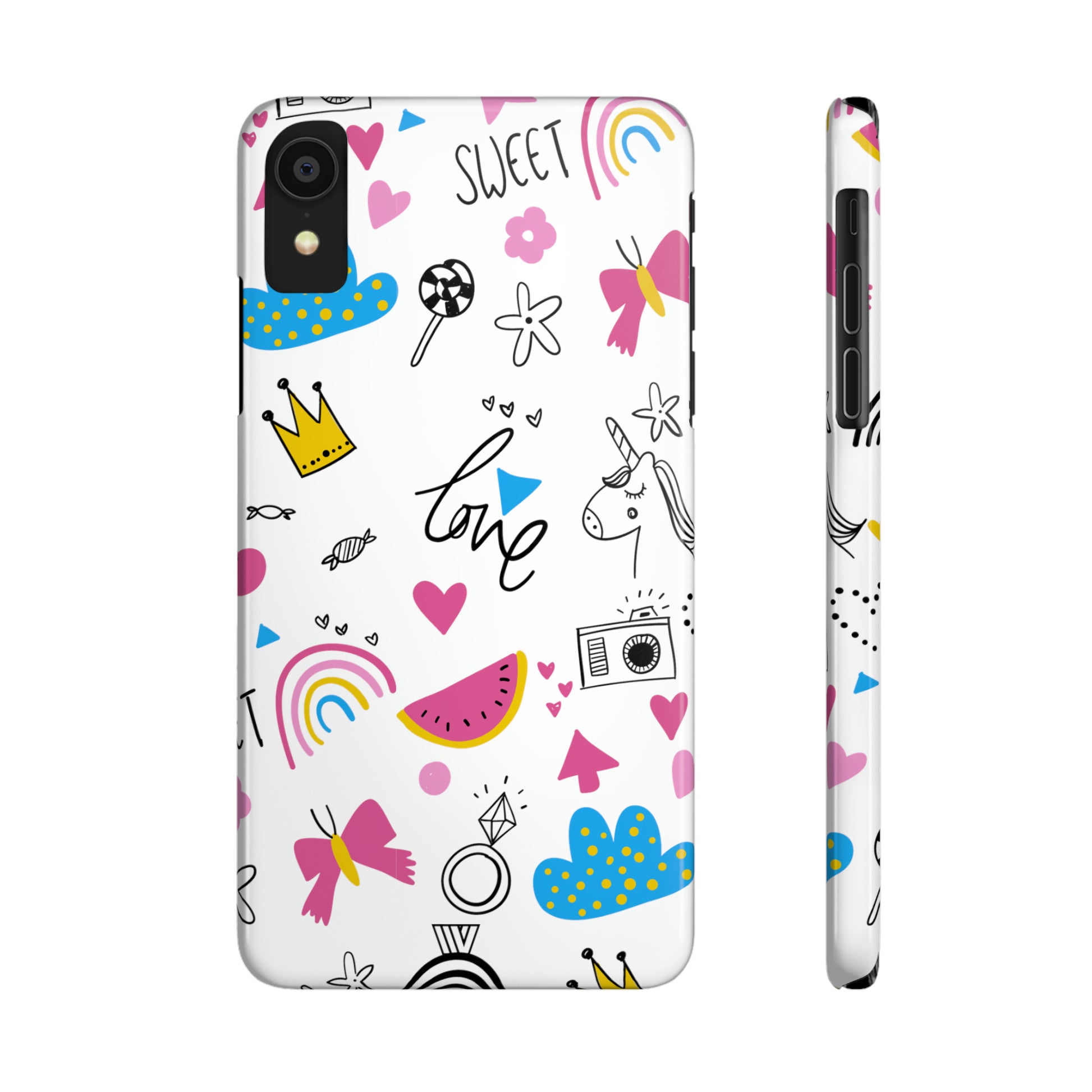 SWEET LOVE | Slim iPhone Case - Trovvve