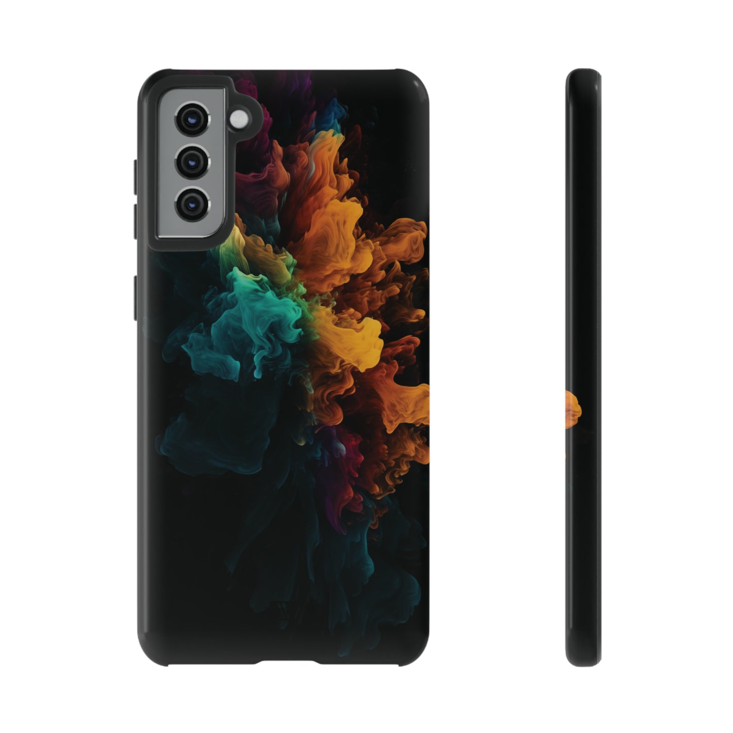 COLORFUL SMOKE EXPLOSION | Tough Phone Case