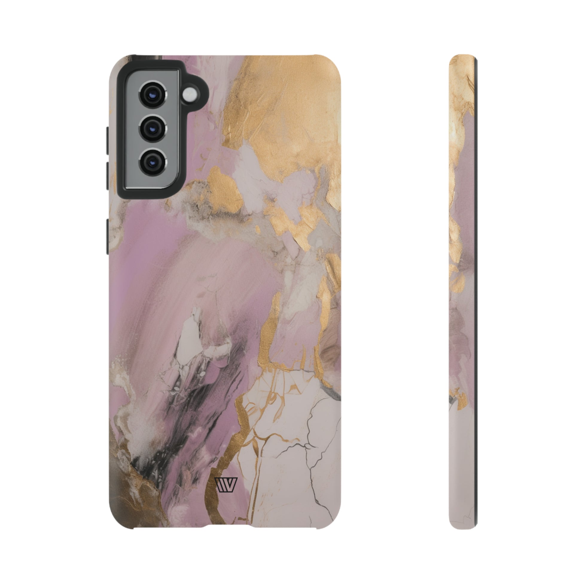 GOLD PINK ABSTRACT PAINTING | Tough Phone Case - Trovvve