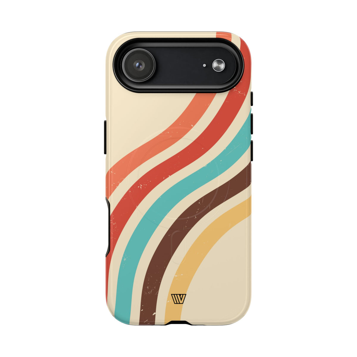 Vintage Stripe MagSafe Tough iPhone Case – iPhone 17 Air, Glossy