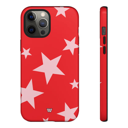 RED BOLD STARS | Tough Phone Case