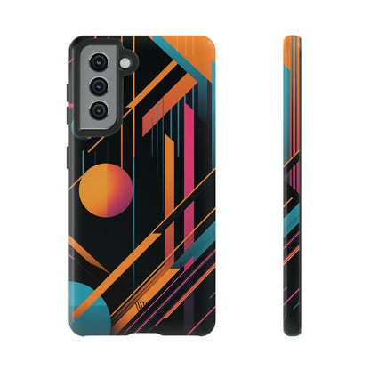 BOLD RETRO LINES | Tough Phone Case - Trovvve