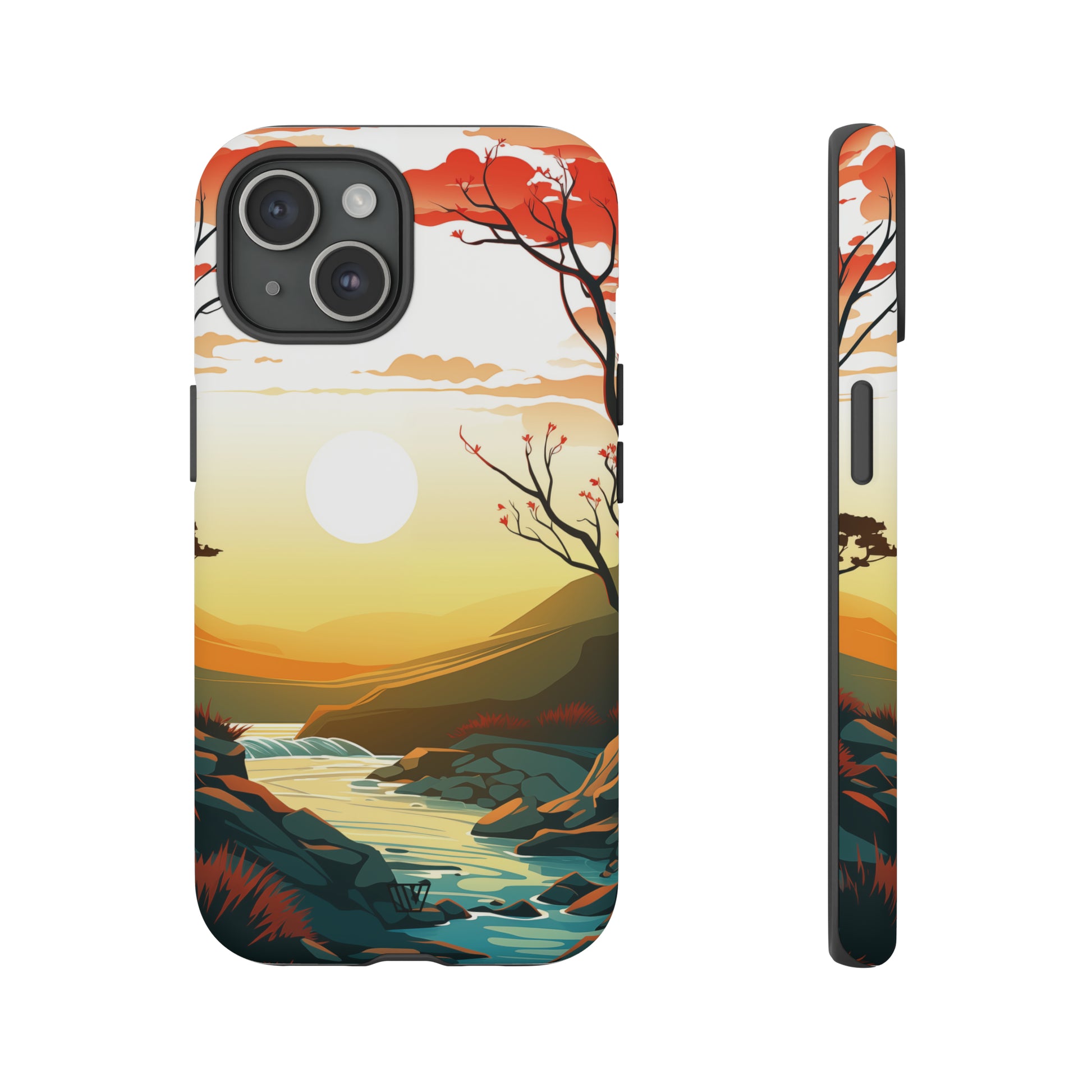 RIVER SUNSET | Tough Phone Case - Trovvve