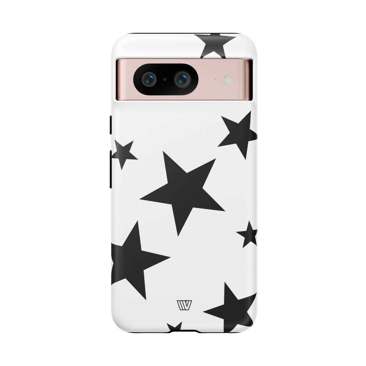 ALL WHITE BOLD STARS | Tough Phone Case
