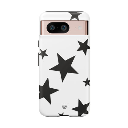 ALL WHITE BOLD STARS | Tough Phone Case