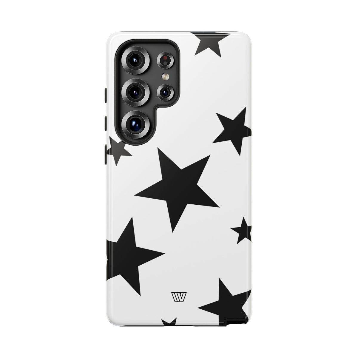 ALL WHITE BOLD STARS | Tough Phone Case