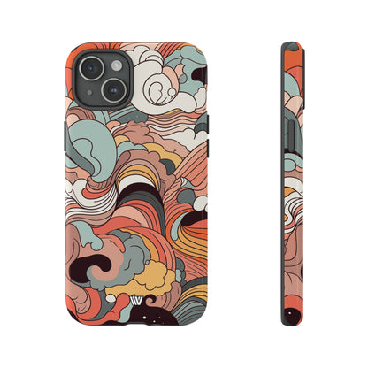 ABSTRACT DOODLE CLOUDS | Tough Phone Case - Trovvve