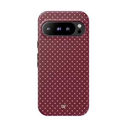 CLARET DOT | Tough Phone Case