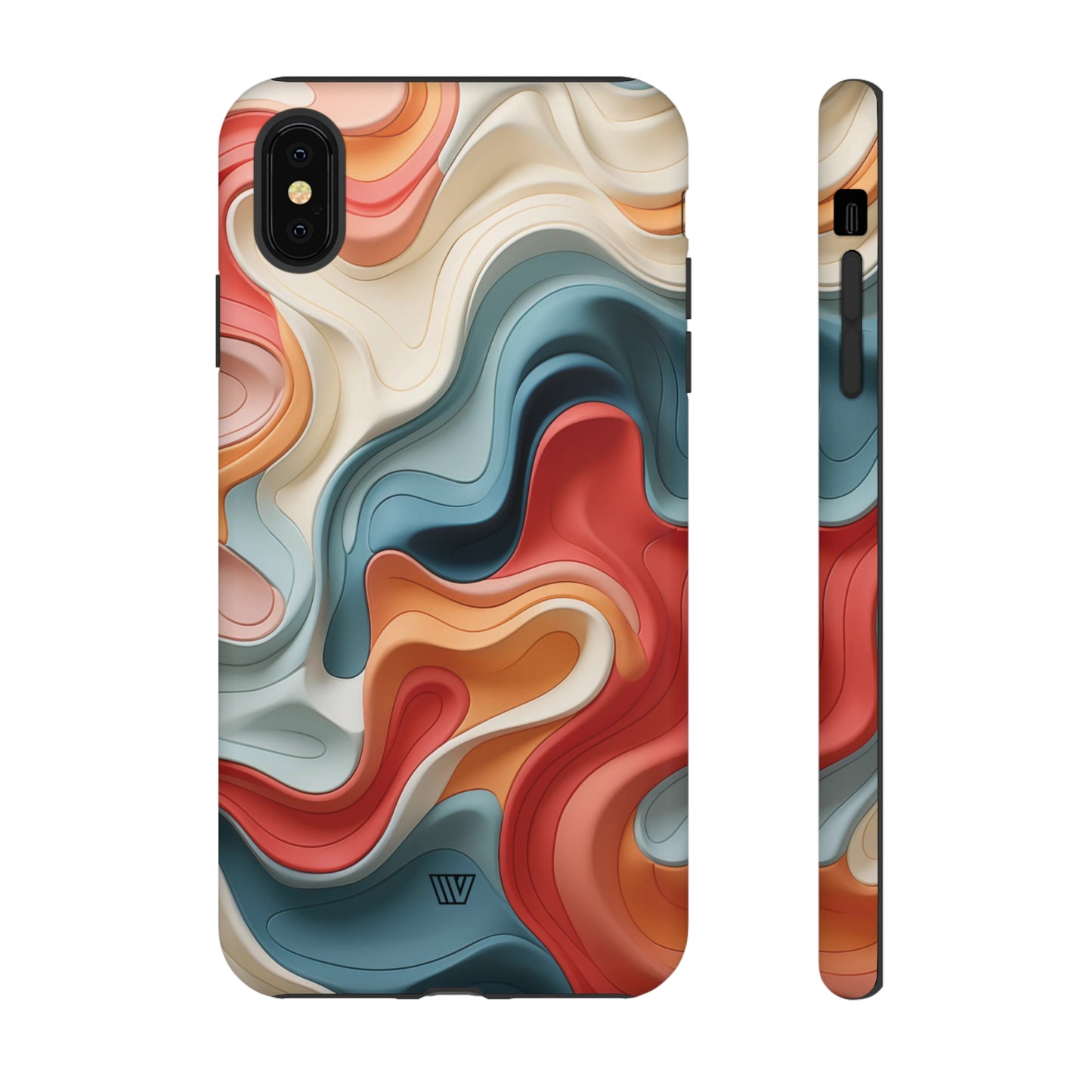 3D COLORFUL CLAY | Tough Phone Case - Trovvve