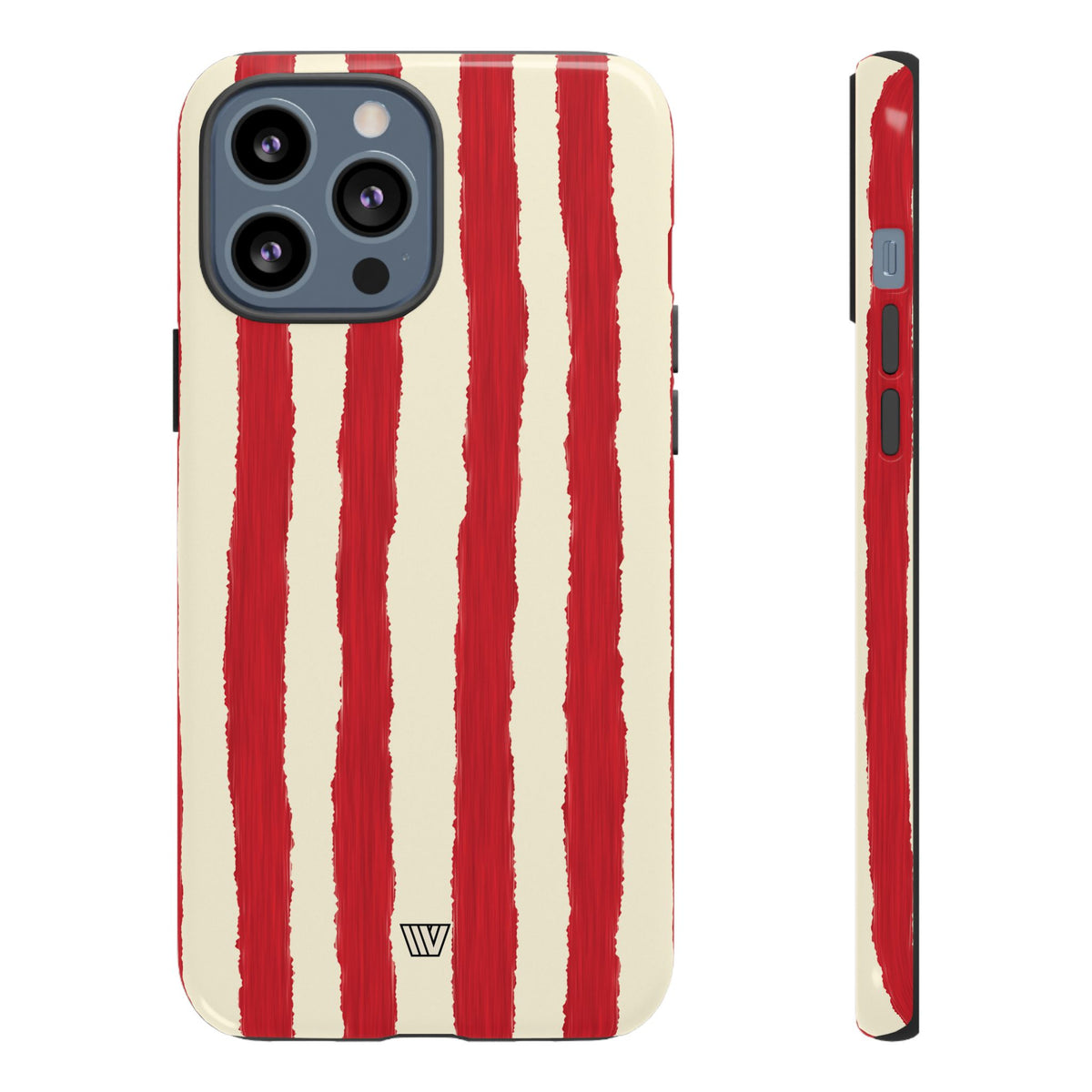 CANDY CANE STRIPE | Tough Phone Case