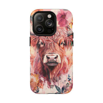 Highland Cow MagSafe Tough iPhone Case – iPhone 14 Pro, Matte