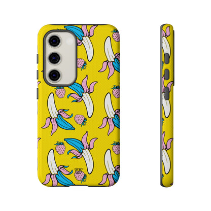 STRAWBERRY BANANA POP ART | Tough Phone Case - Trovvve