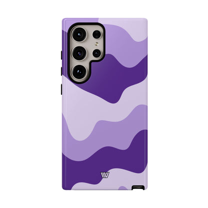 PURPLE WAVES | Tough Phone Case