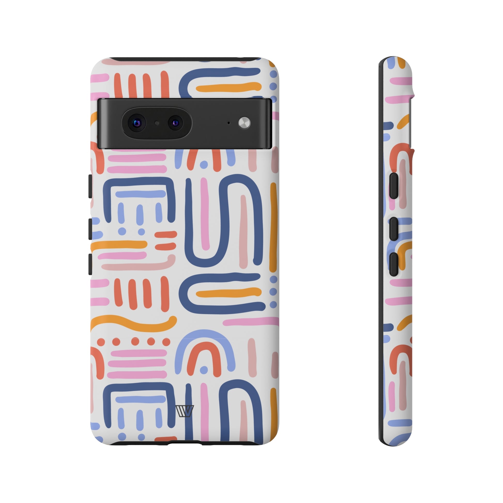 MEMPHIS BOLD LINES | Tough Phone Case - Trovvve