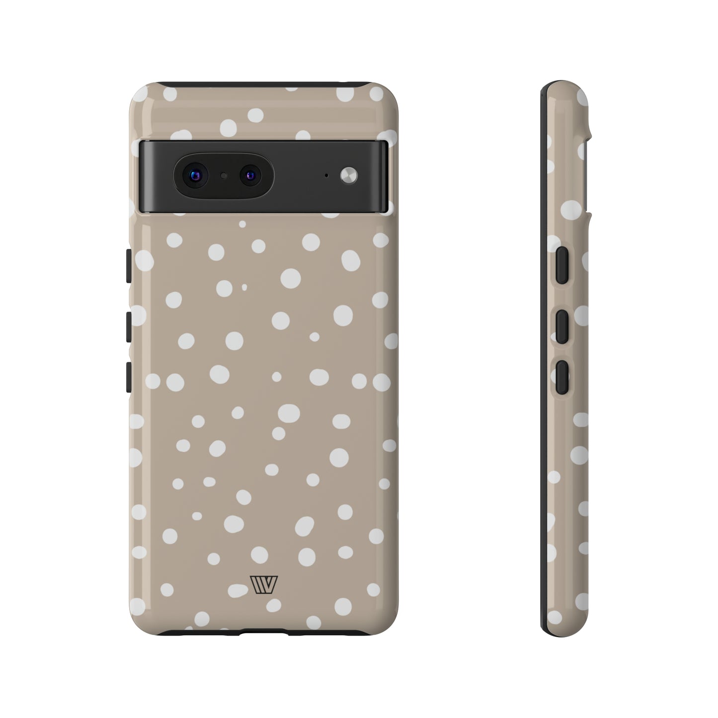 BEIGE DOTS | Tough Phone Case - Trovvve