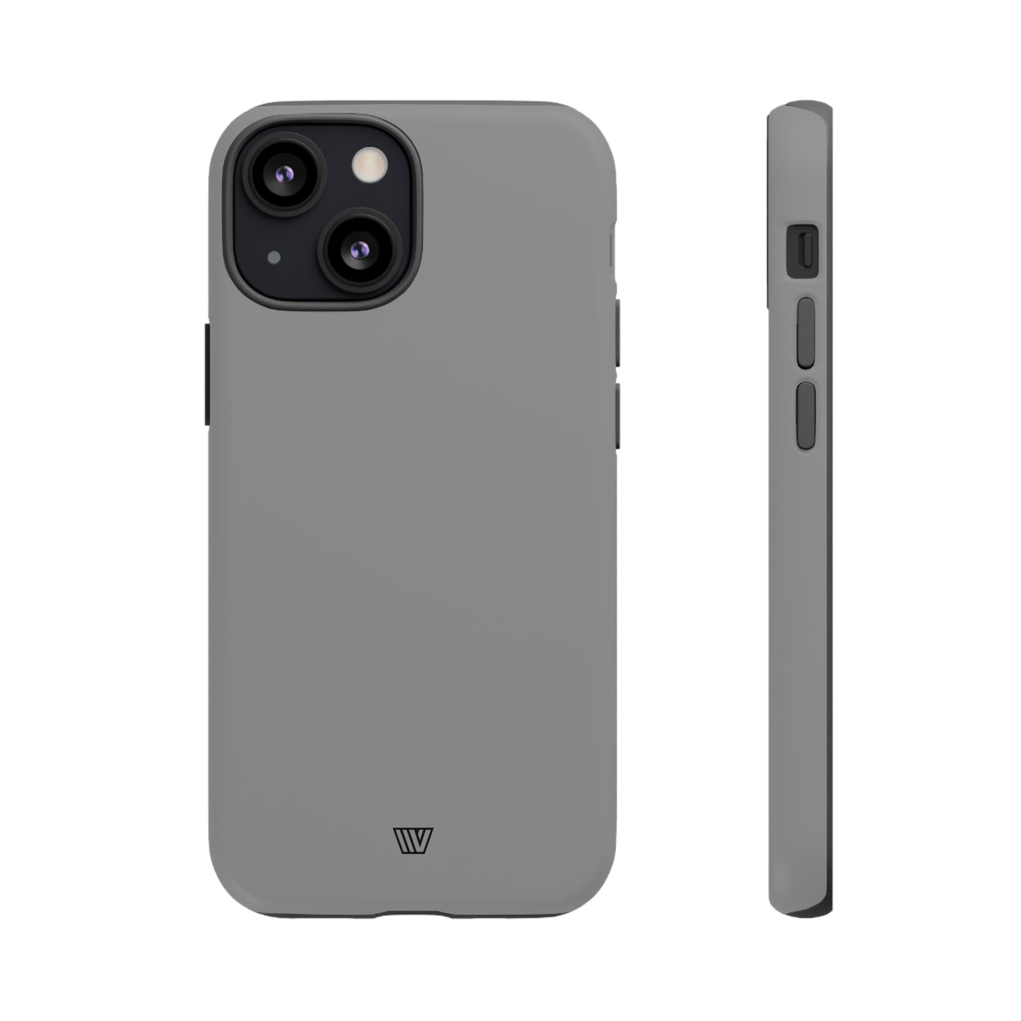 SOLID GRAY | Tough Phone Case - Trovvve