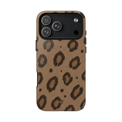 MOCHA LEOPARD | MagSafe Tough iPhone Case