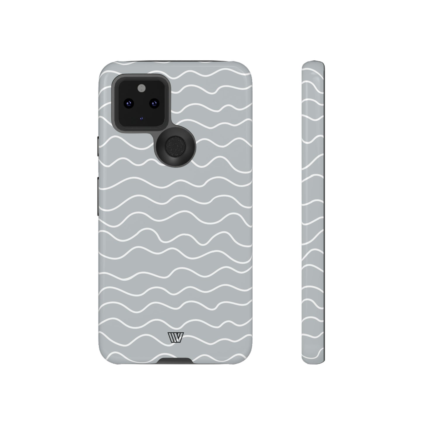 GRAY WAVES | Tough Phone Case