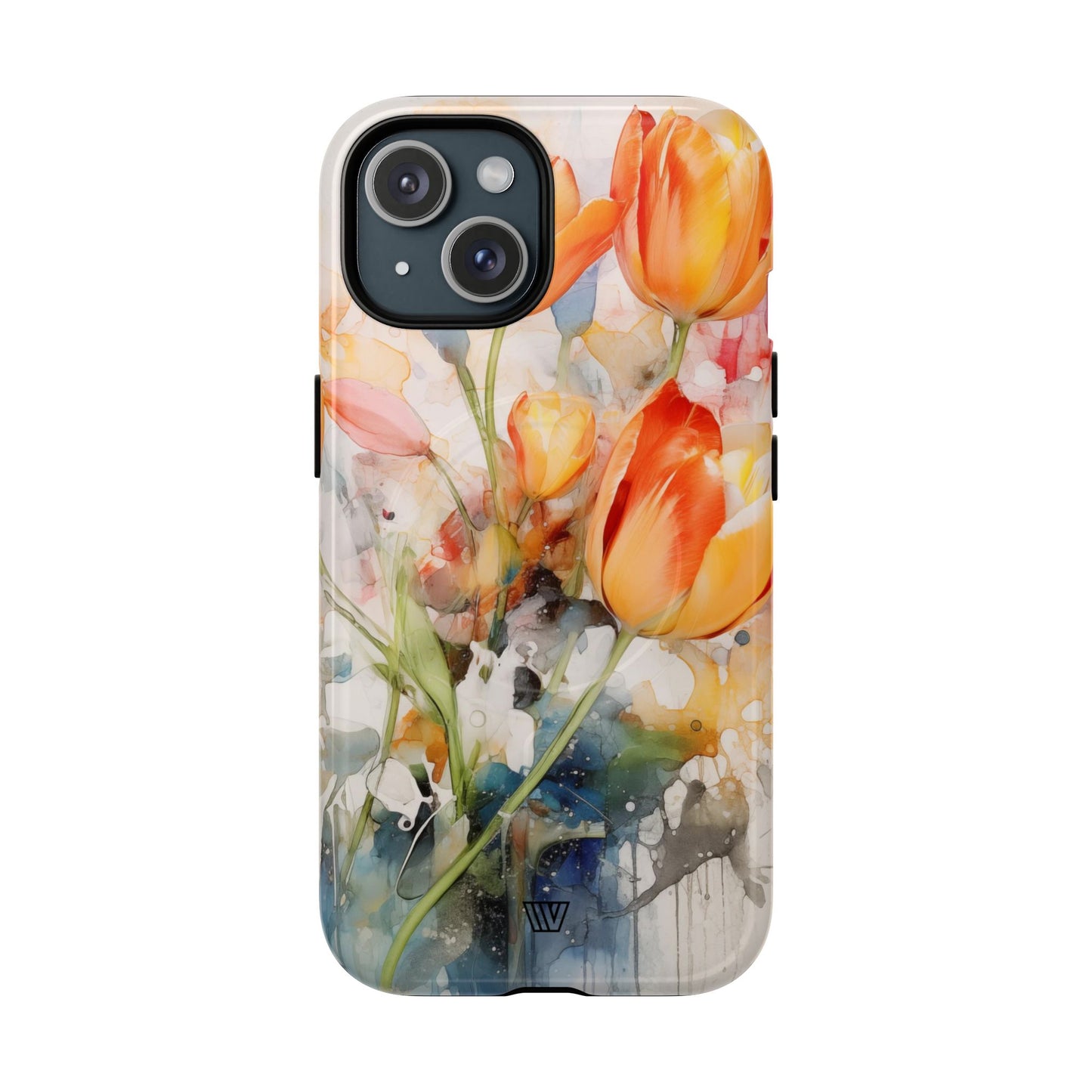 WATERCOLOR TULIPS | MagSafe Tough iPhone Case