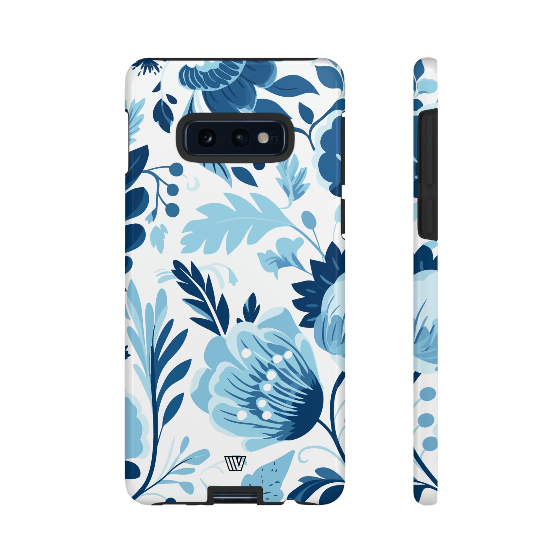 BLUE WHITE FLOWERS | Tough Phone Case - Trovvve