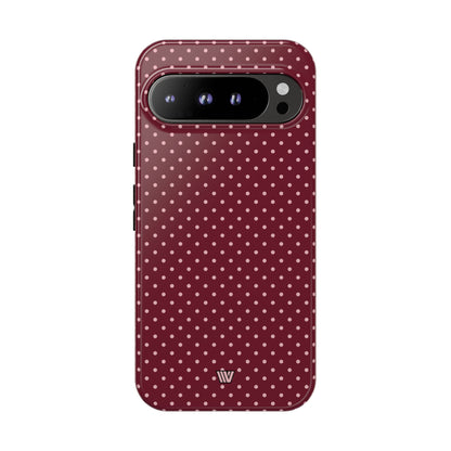 CLARET DOT | Tough Phone Case