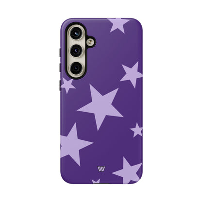 PURPLE BOLD STARS | Tough Phone Case