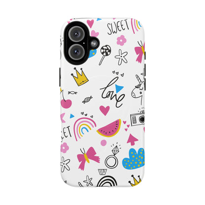 Sweet Love MagSafe Tough iPhone Case – iPhone 16 Plus, Matte
