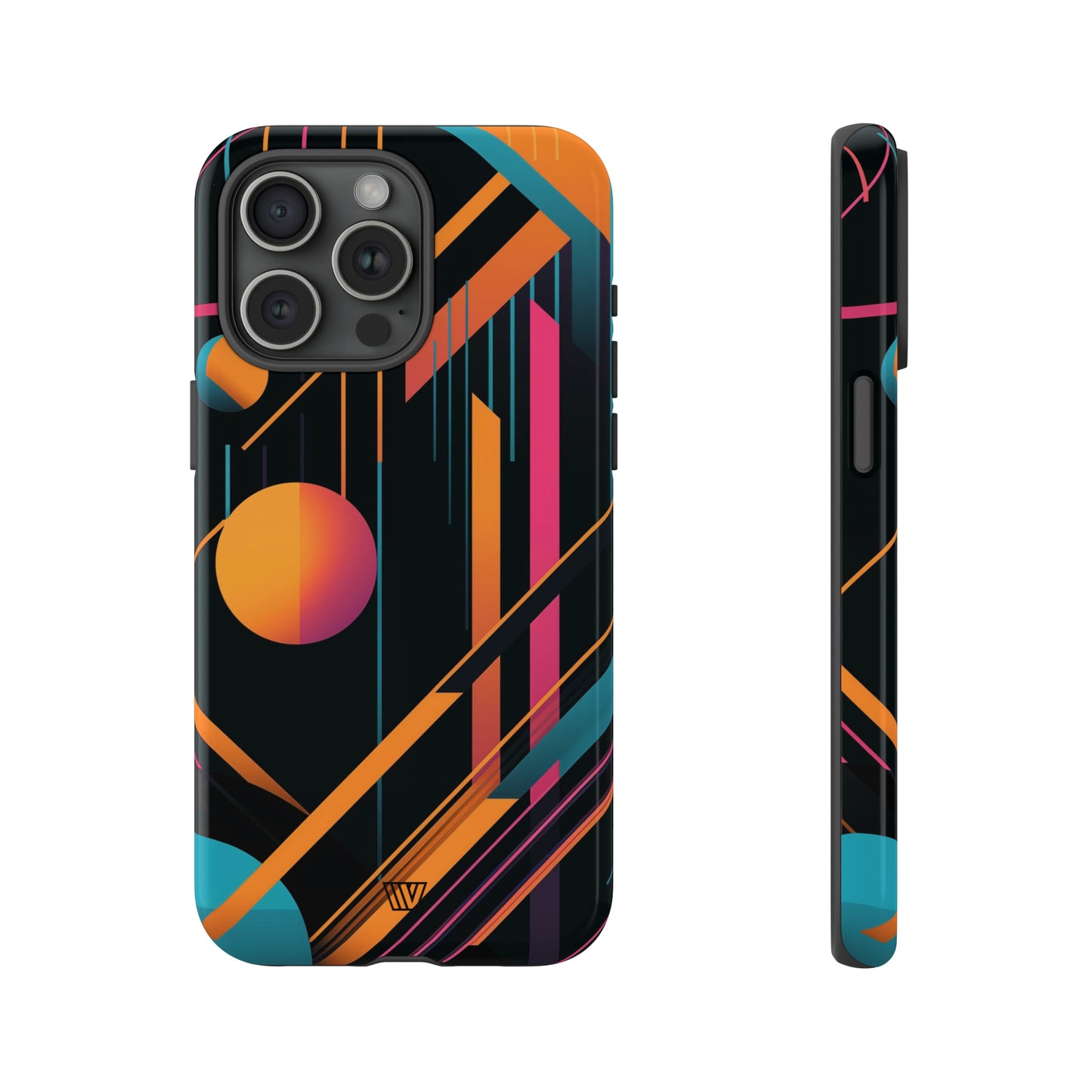 BOLD RETRO LINES | Tough Phone Case - Trovvve