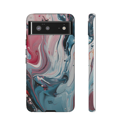 BLUE PASTEL SWIRL | Tough Phone Case - Trovvve