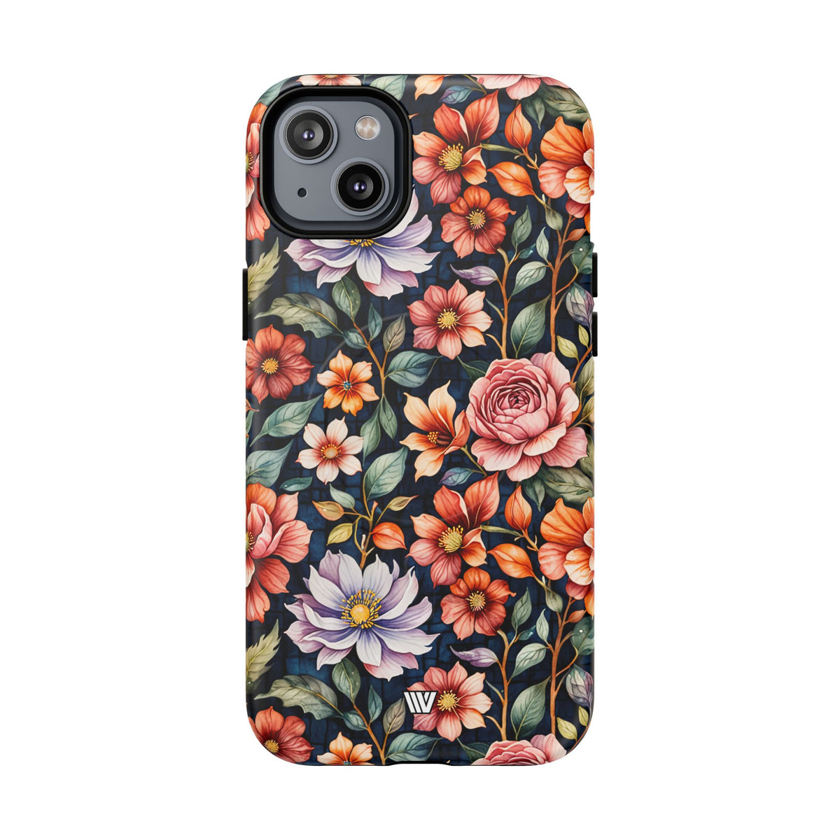 Night Bloom Bouquet MagSafe Tough iPhone Case – iPhone 14 Plus, Matte